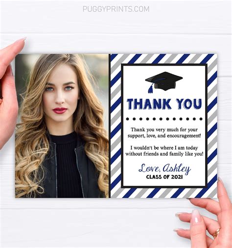 what to write in a thank you card for graduation|sample thank you cards graduation.